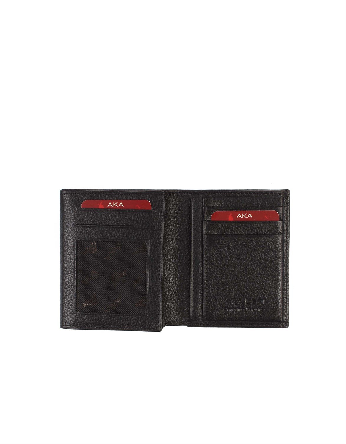 Aka Genuine Leather Men's Wallet 525 -2