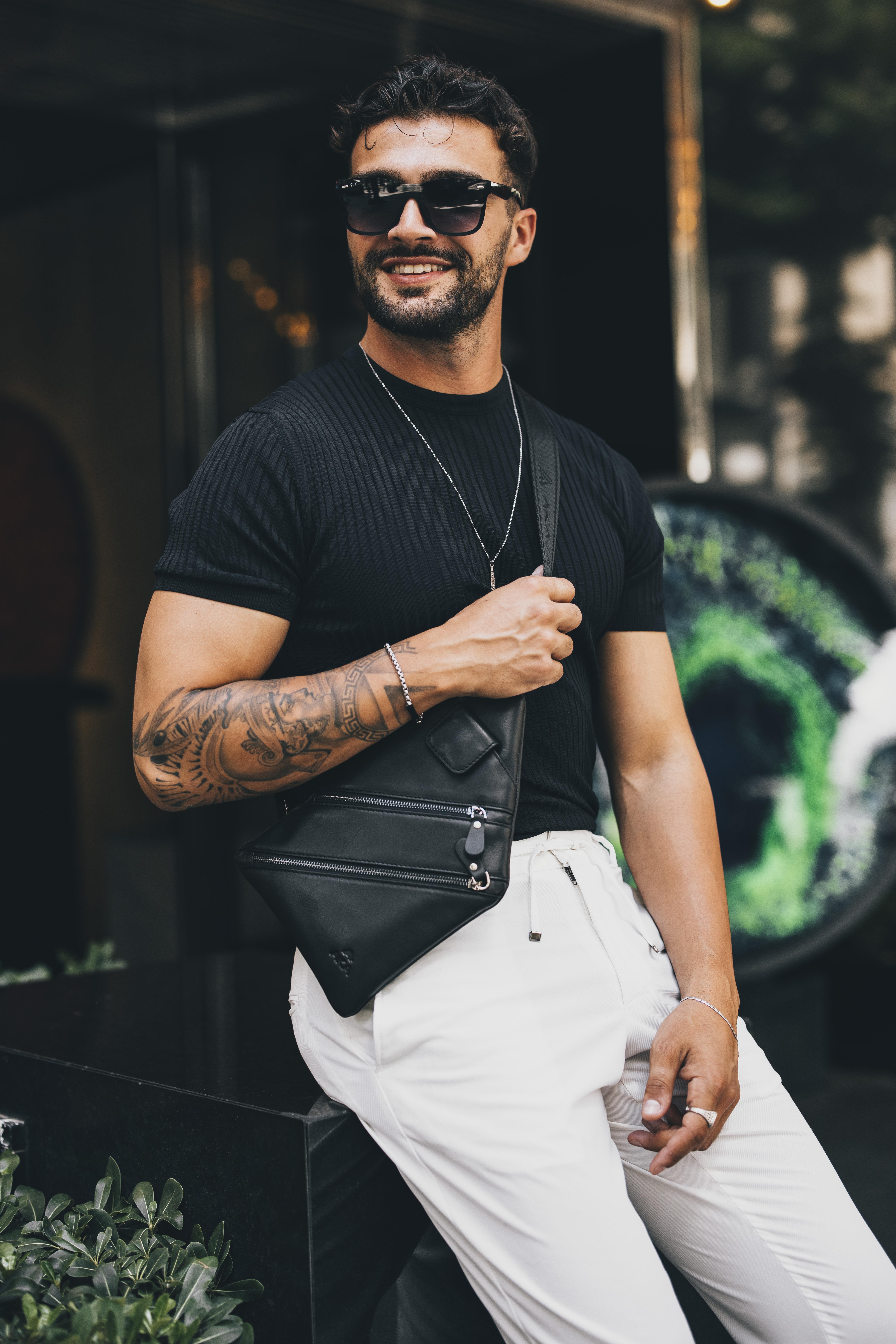 Genuine Leather Crossbody Bag 119 1