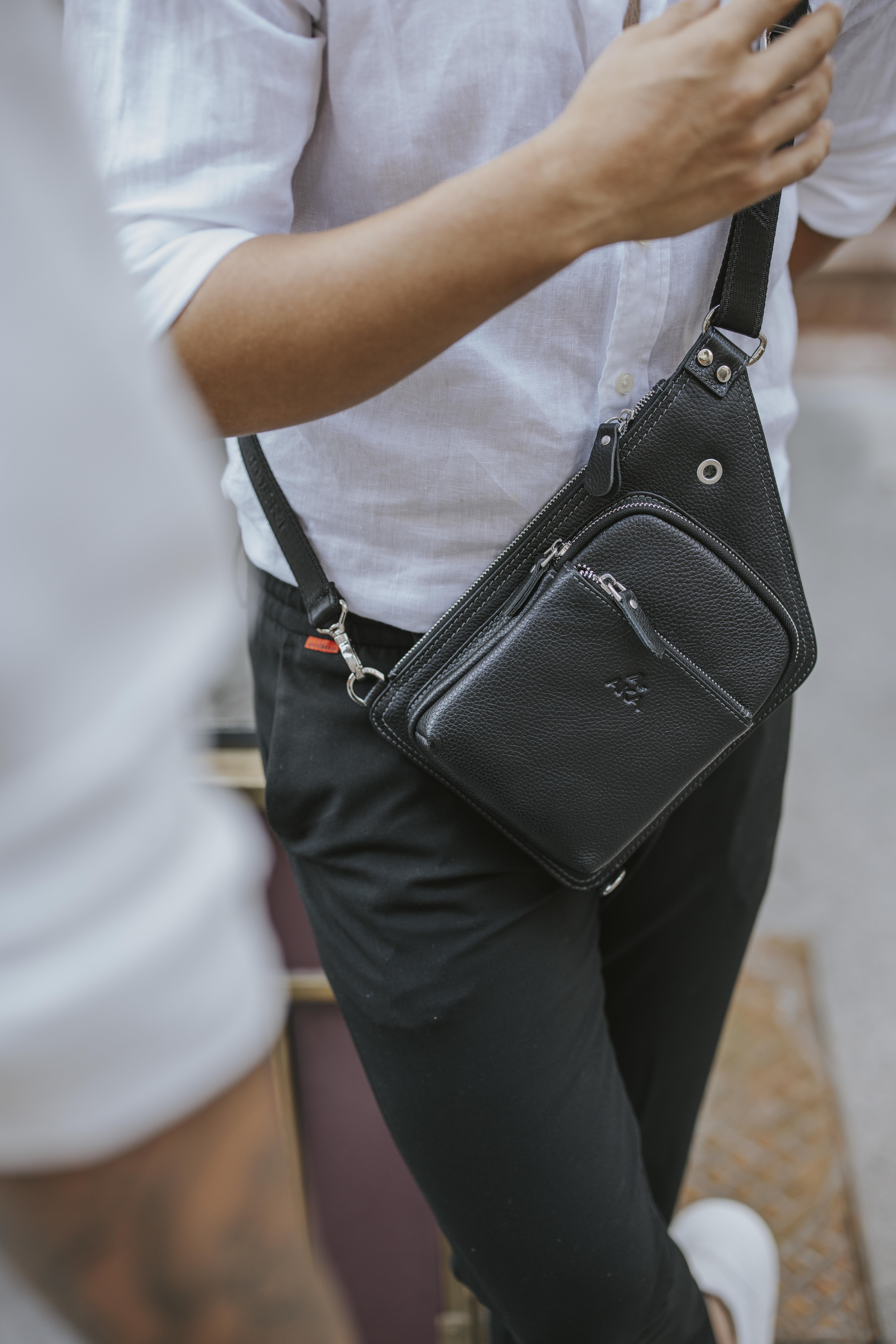 Genuine Leather Crossbody Bag 118 2