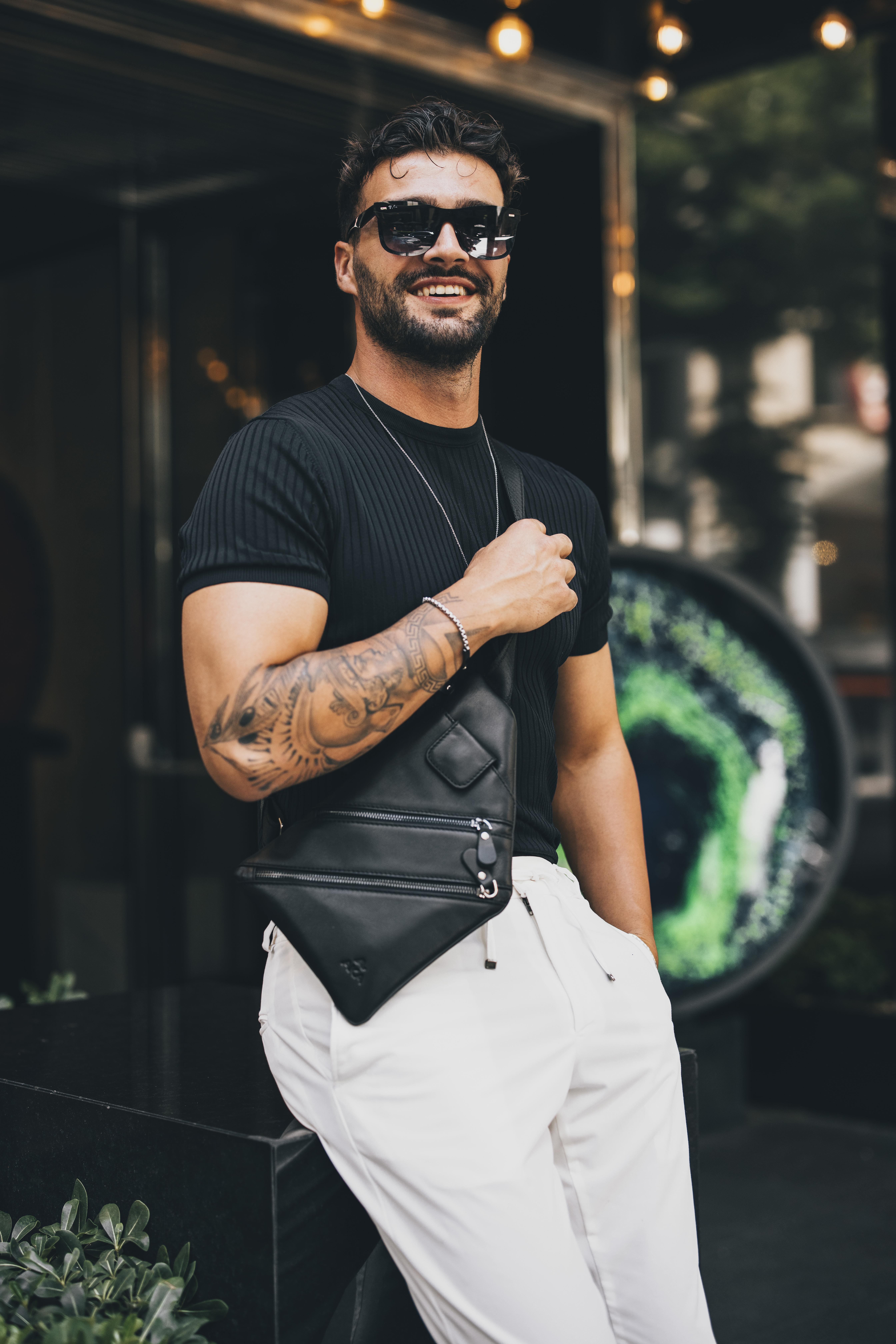 Genuine Leather Crossbody Bag 119 2