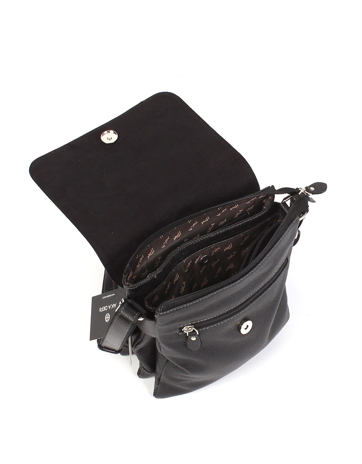 Genuine Leather Shoulder Bag 360 12