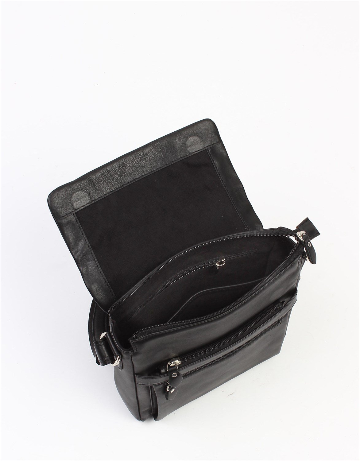 Genuine Leather Shoulder Bag 323 12