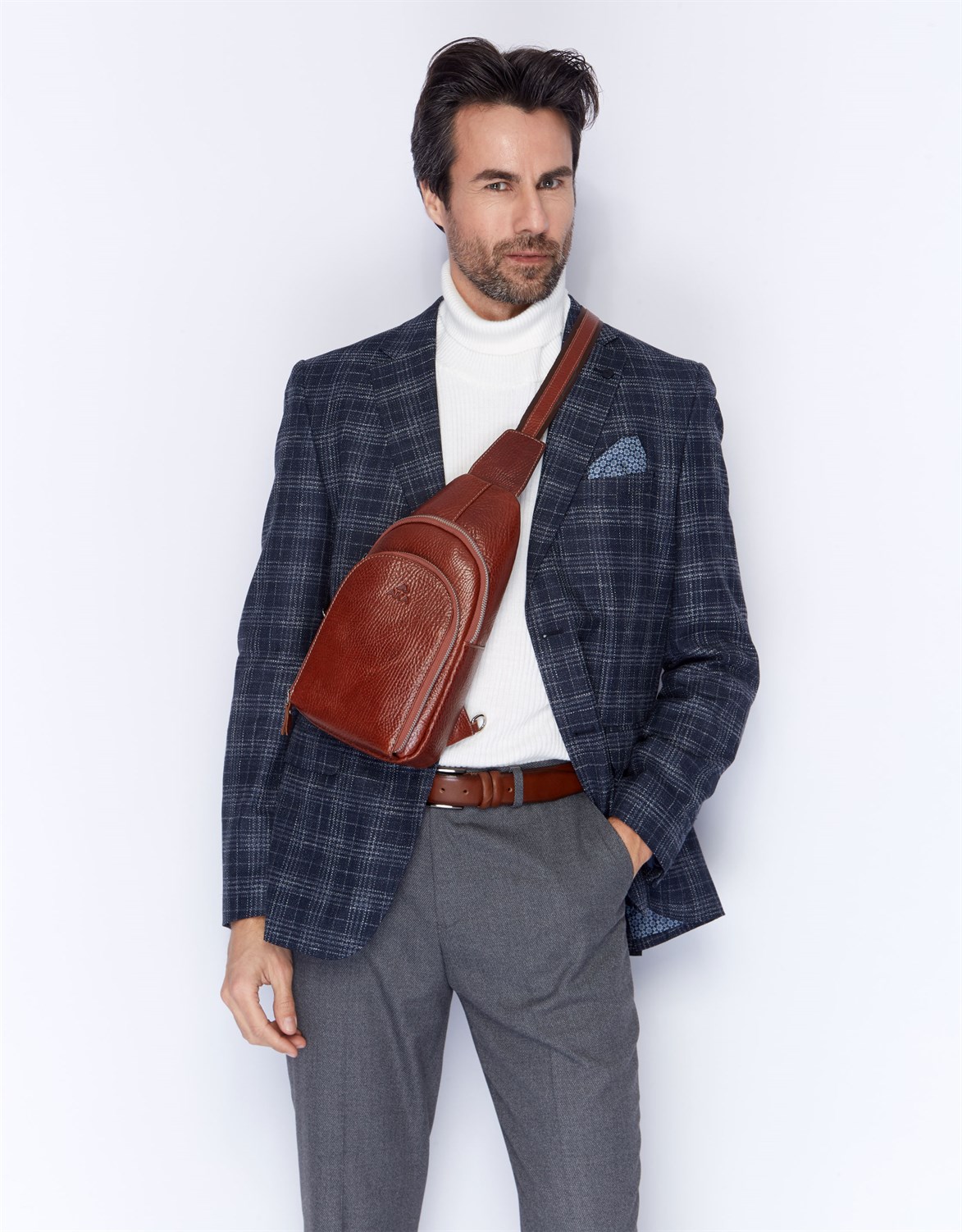 Genuine Leather Crossbody Bags 314 63