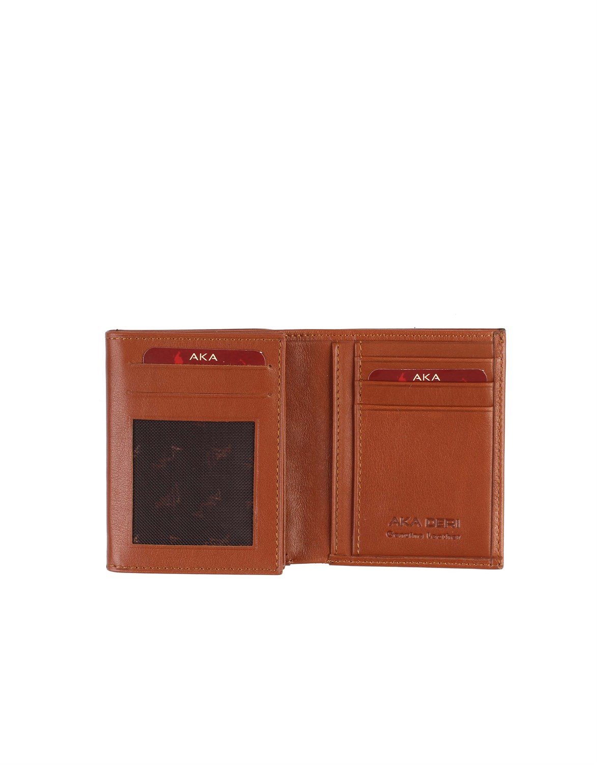 Aka Genuine Leather Men's Wallet 525 -5