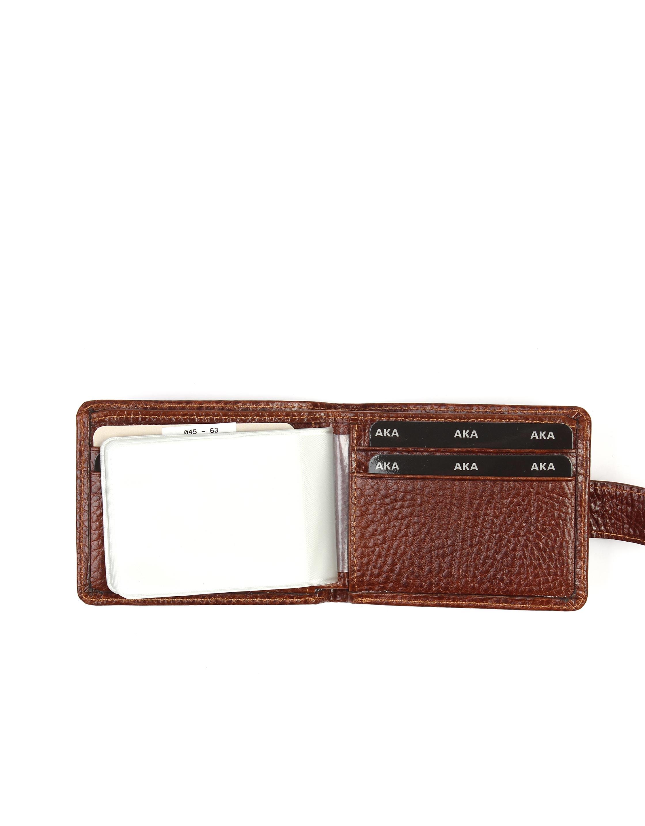 Aka Deri Taba Kartlık Cüzdanı 045