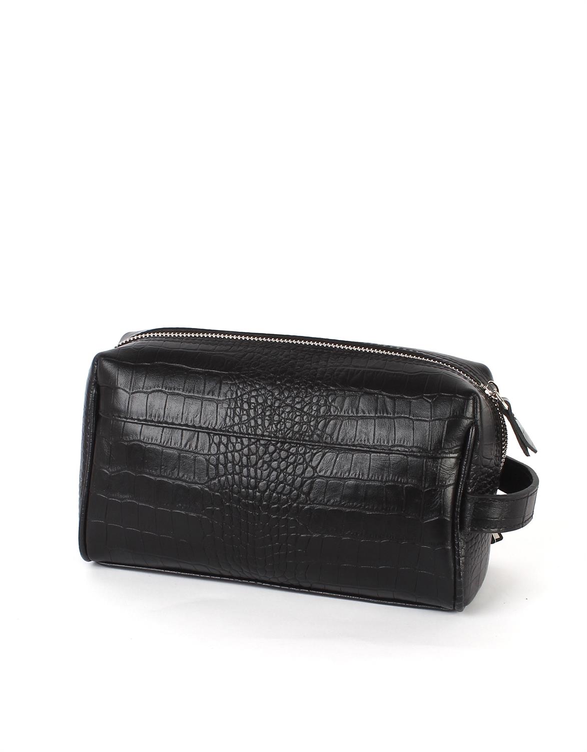 Aka Deri Timsah Siyah El Çantası 202