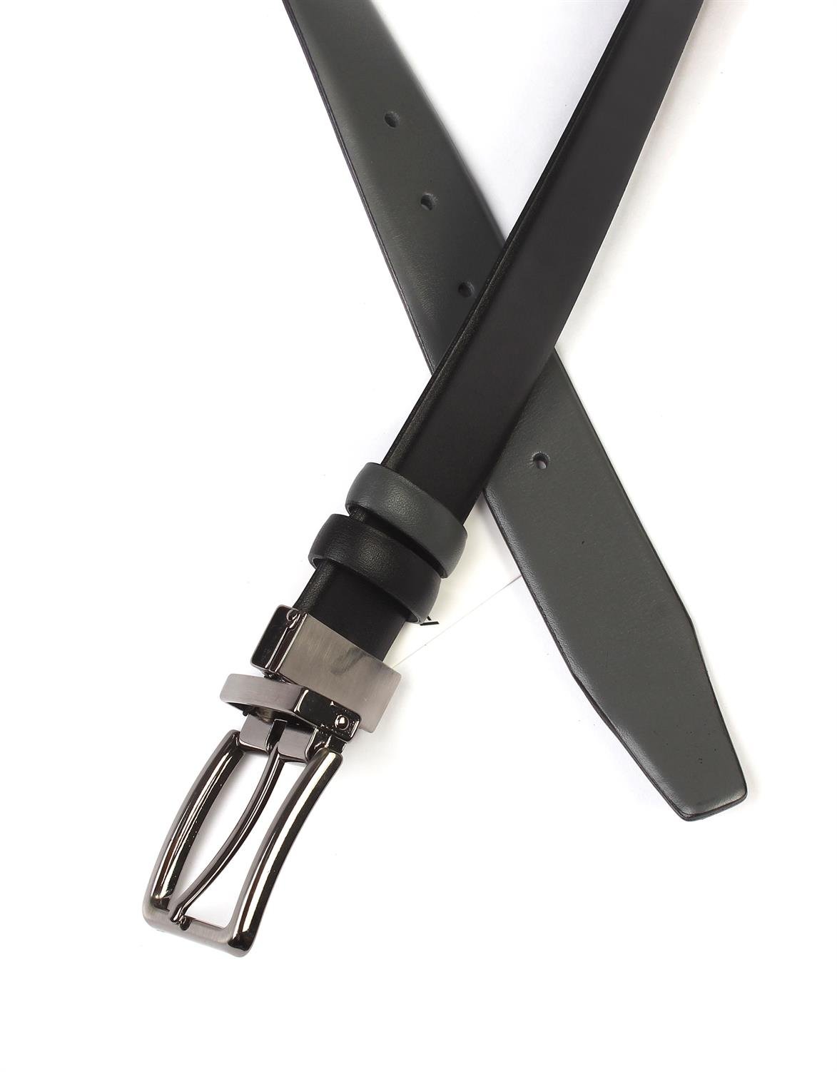 Çift Taraflı Deri Klasik Erkek Kemeri s8001