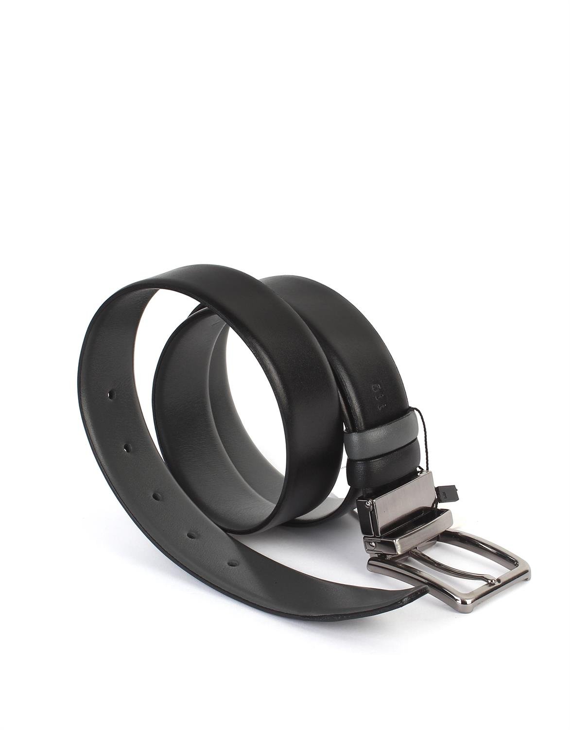 Çift Taraflı Deri Klasik Erkek Kemeri s8001