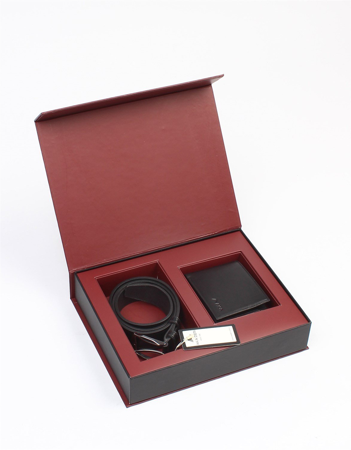 Deri Cüzdan Kemer Set