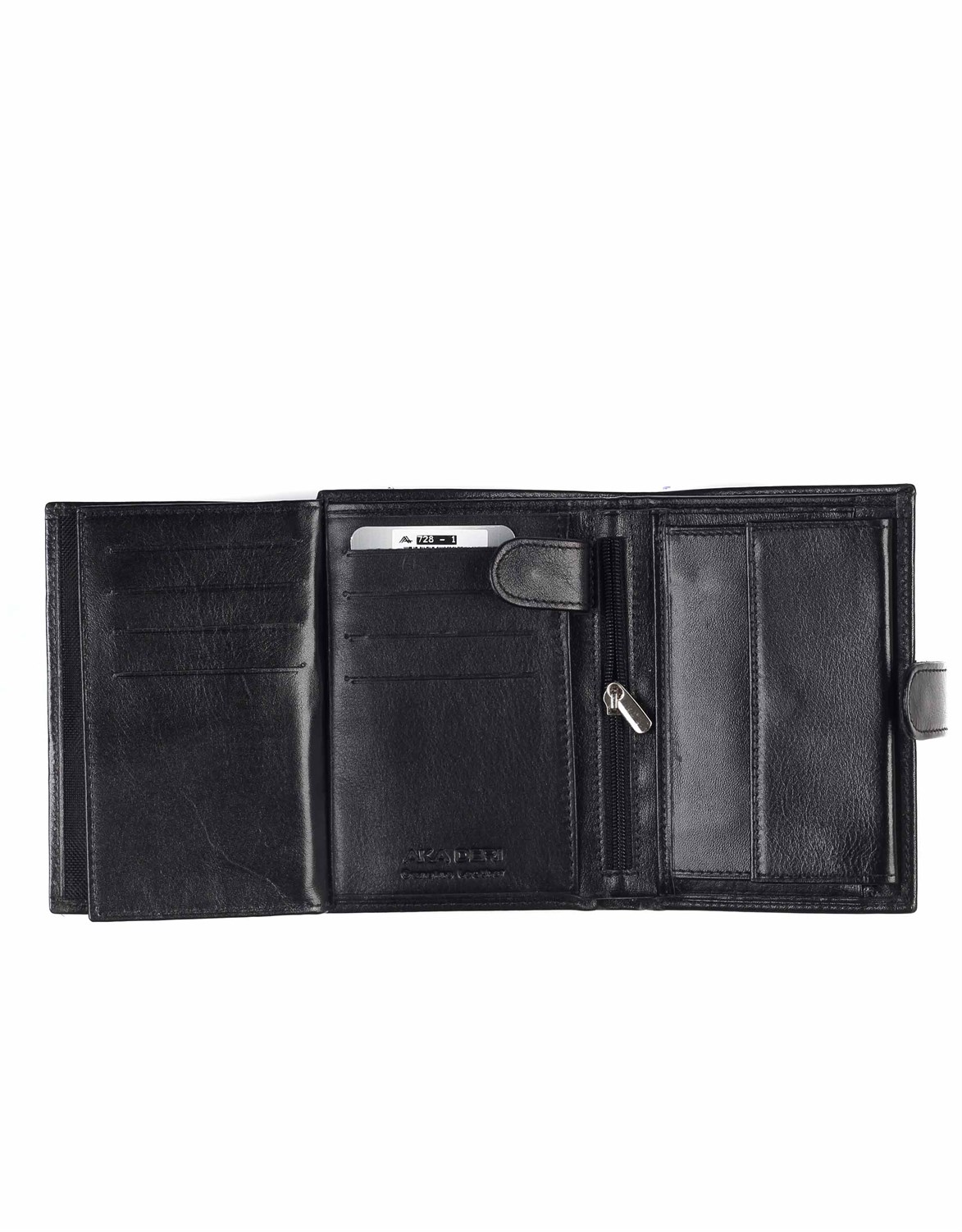 Men's Leather Wallet - 728 - 1