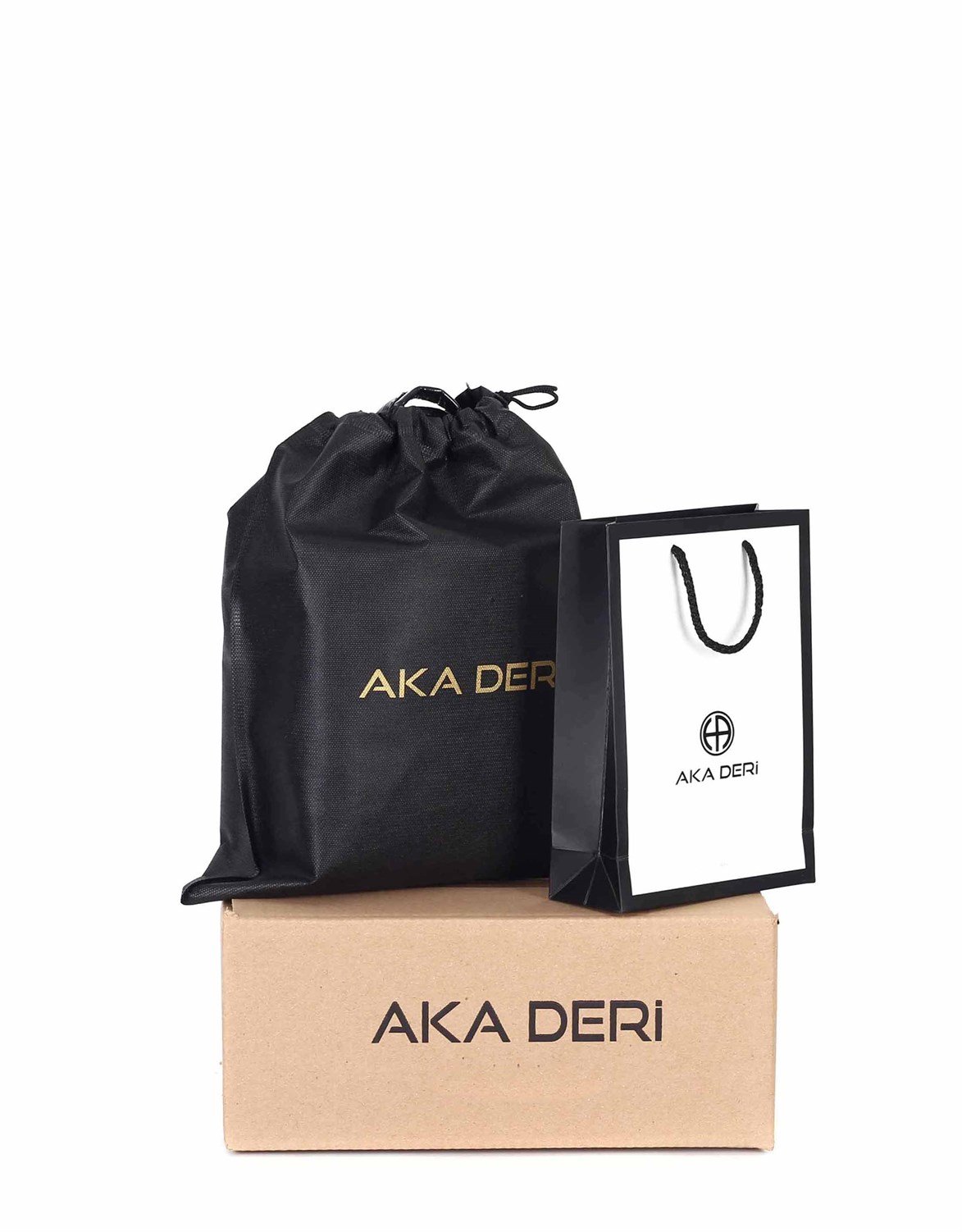 Düz Siyah - Deri El Çantası 320