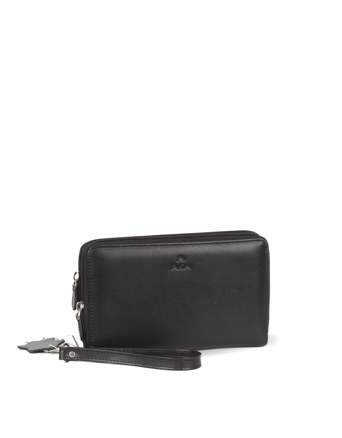 Düz Siyah - Deri El Çantası 331