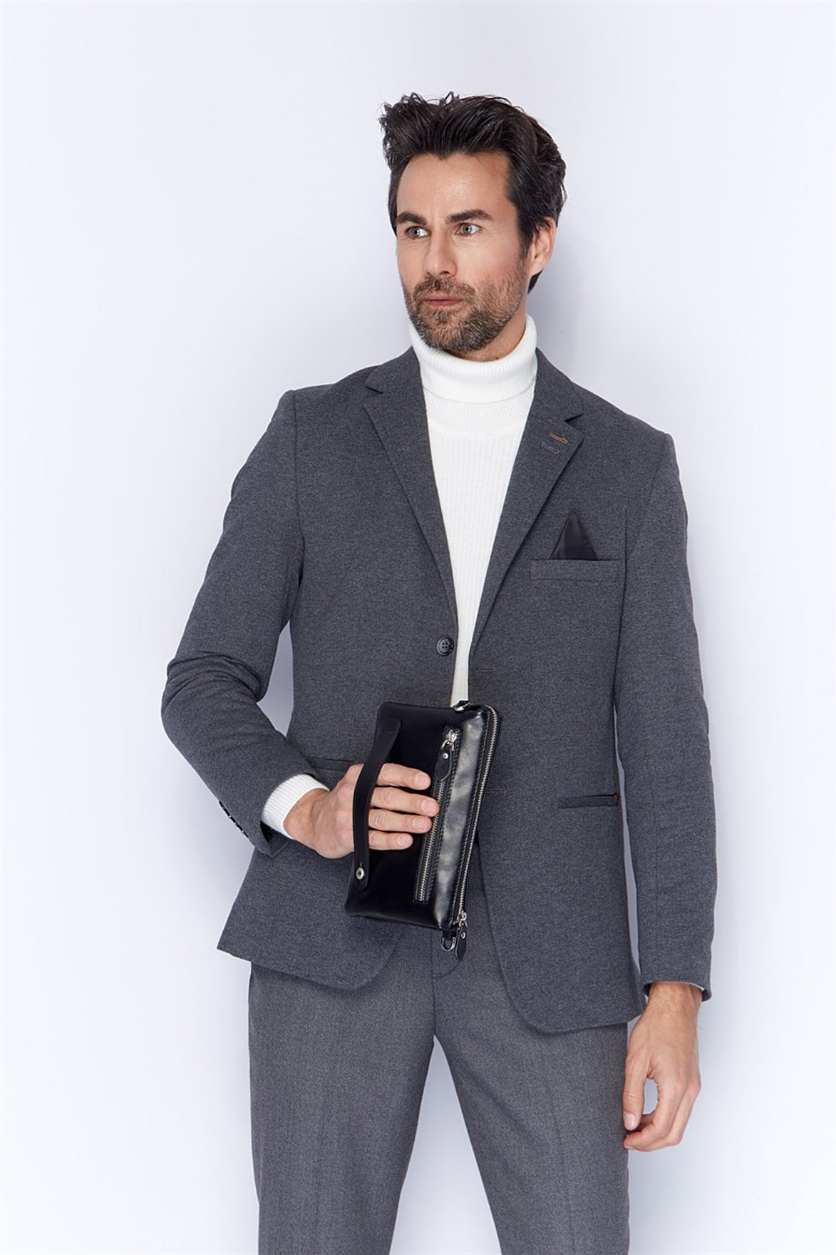 Aka Deri Erkek El Çantası 364