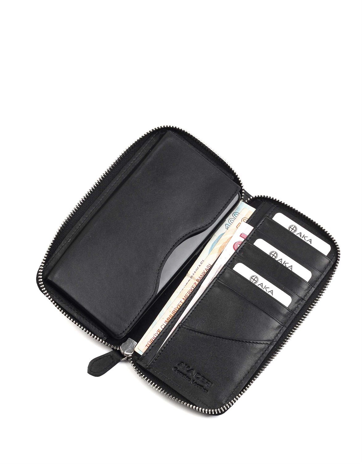 Genuine Leather Hand Wallet-807-1