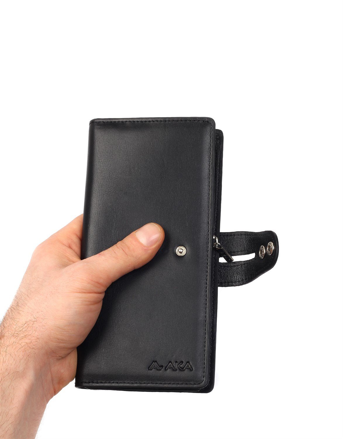 Genuine Leather Hand Wallet-813-1