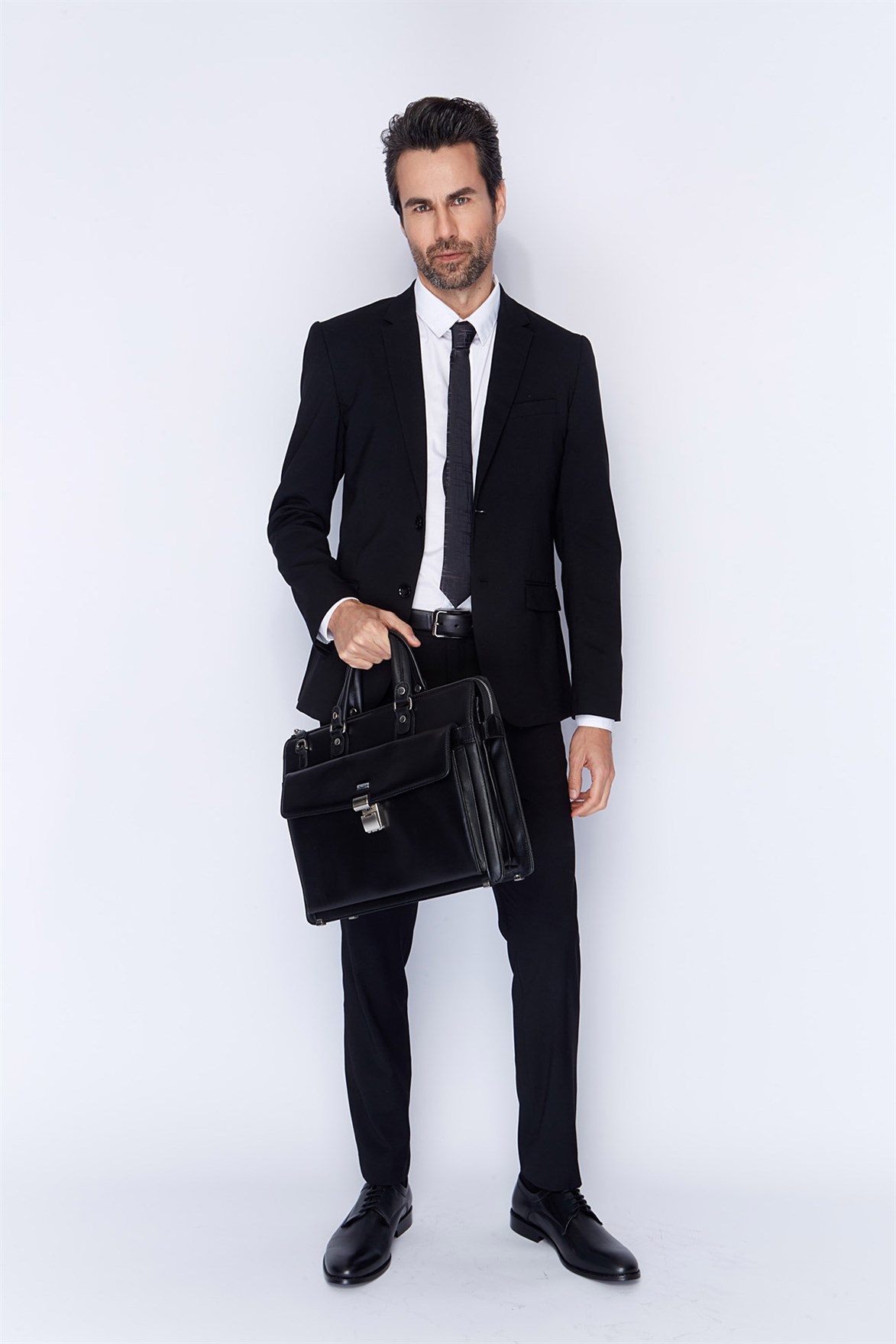 Genuine Leather Briefcase - 240 - 1