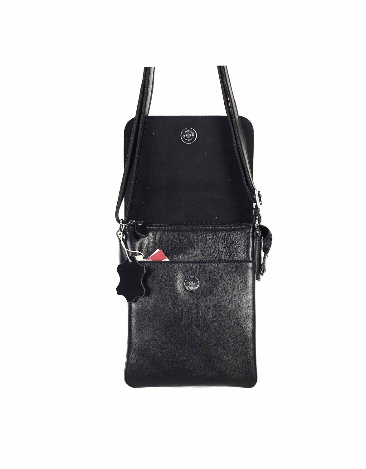Genuine Leather Shoulder Bag - 322 - 1