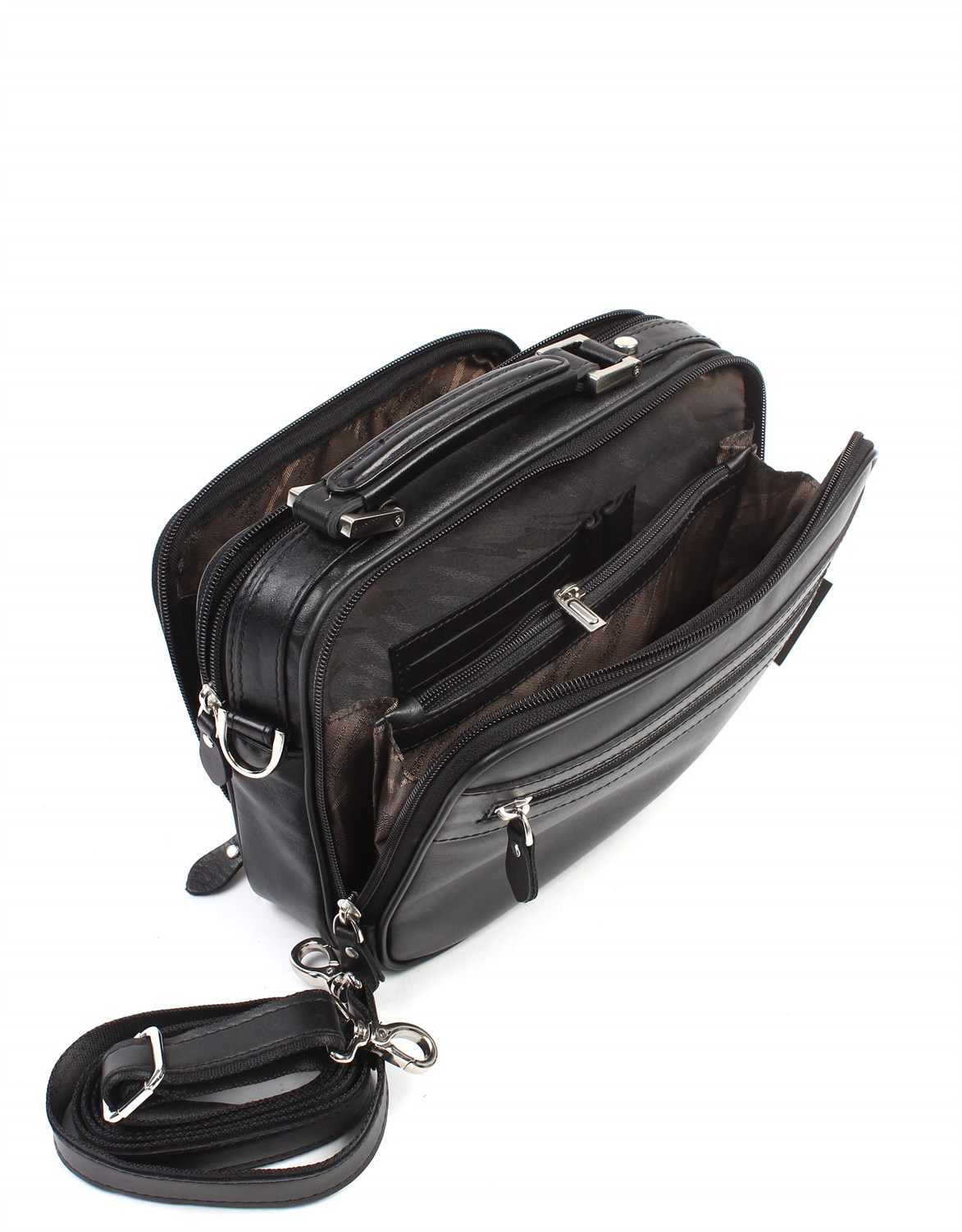 Genuine Leather Hand and Shoulder Bag 318 1