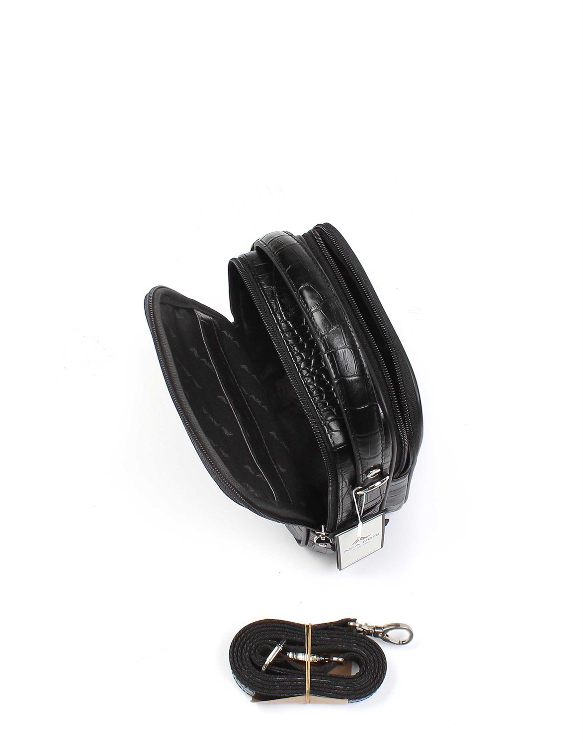 EEl ve Omuzdan Askılı Deri Erkek Çantası 347