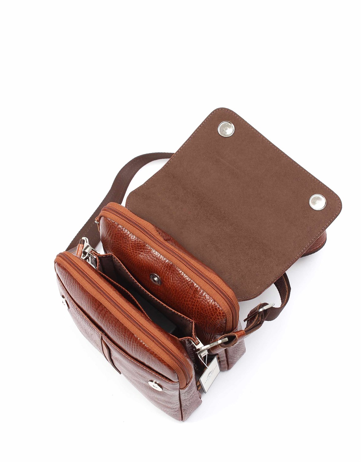 El ve Omuzdan Askılı Deri Erkek Çantası 260