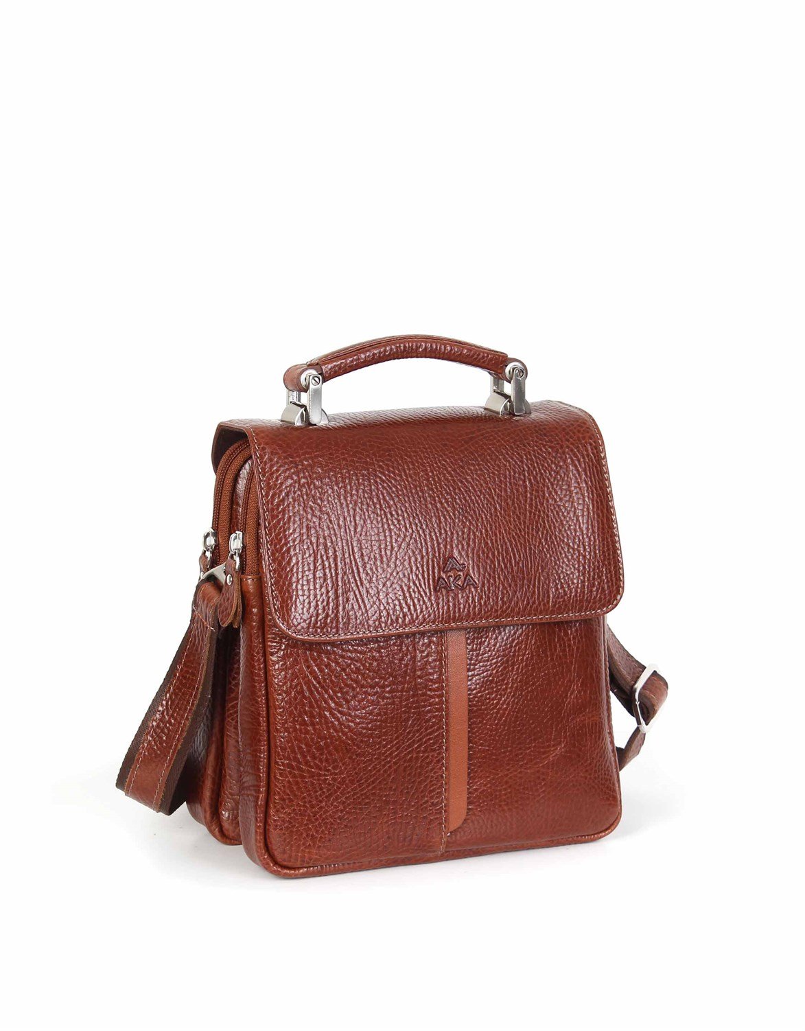 El ve Omuzdan Askılı Deri Erkek Çantası 260