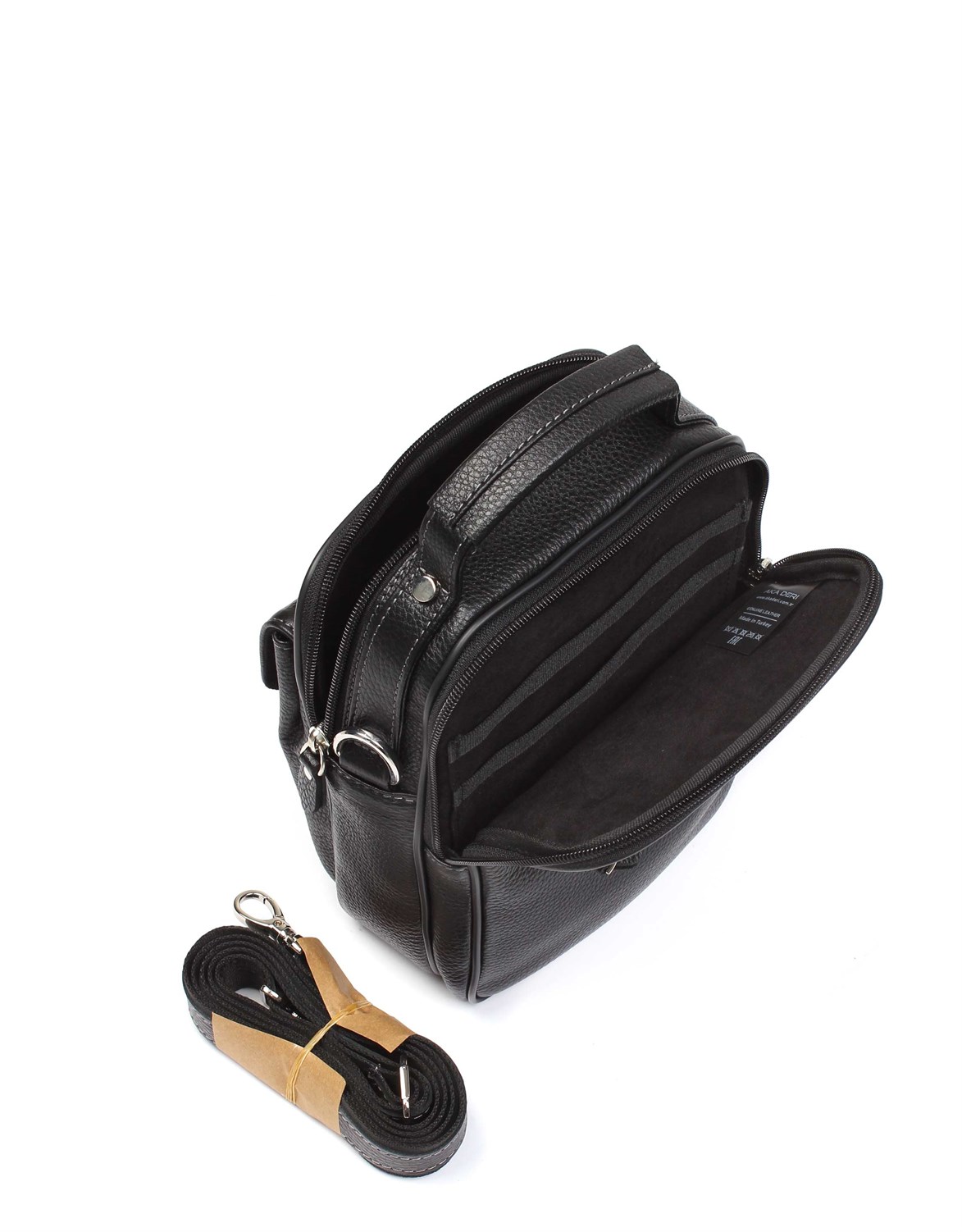 Genuine Leather Portfolio Bag - 391 - 2