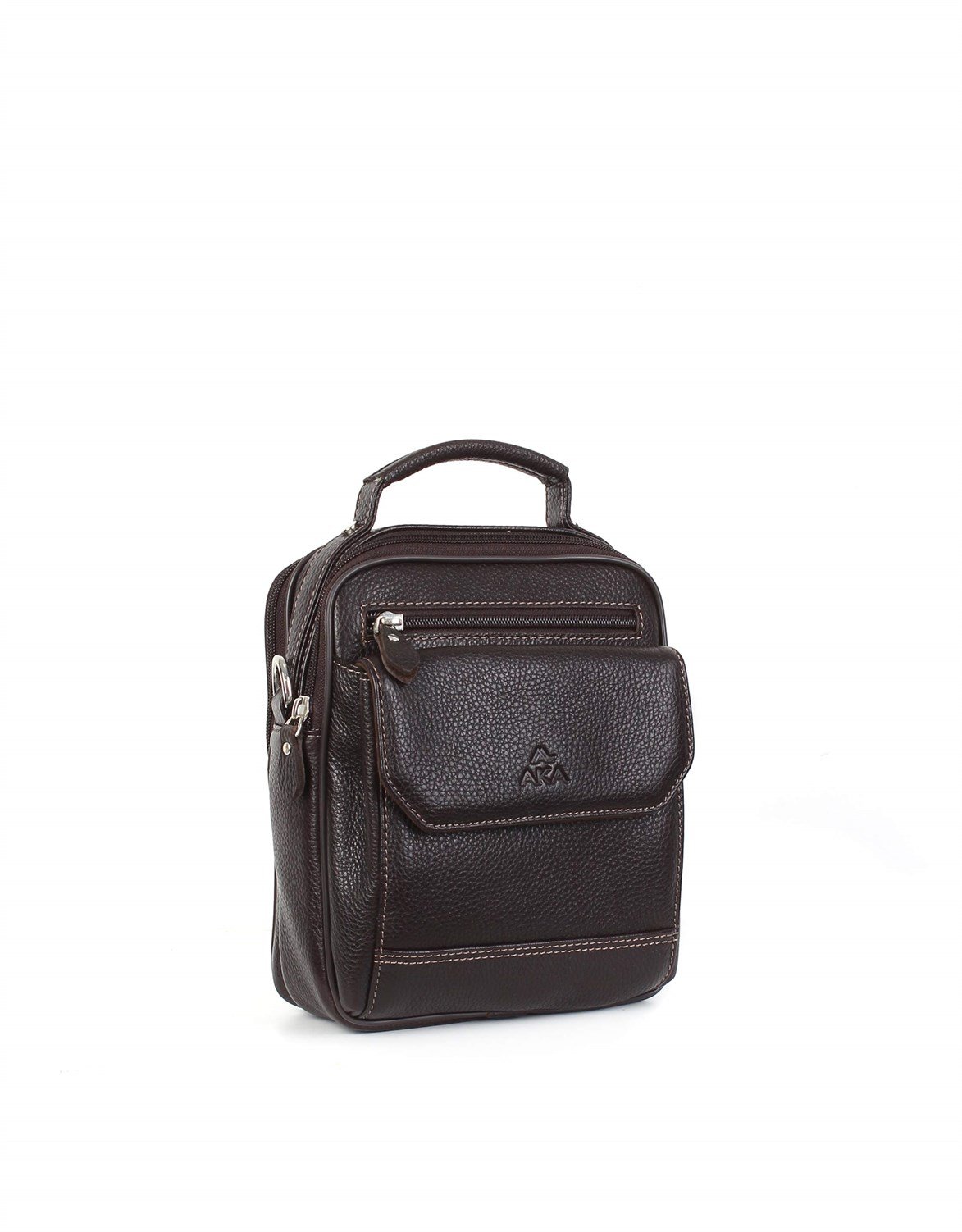 Genuine Leather Portfolio Bag - 391 - 4