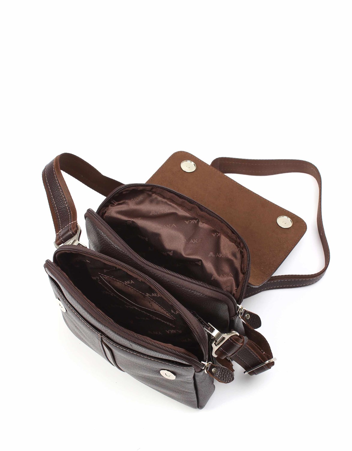 El ve Omuzdan Askılı Deri Erkek Çantası 260