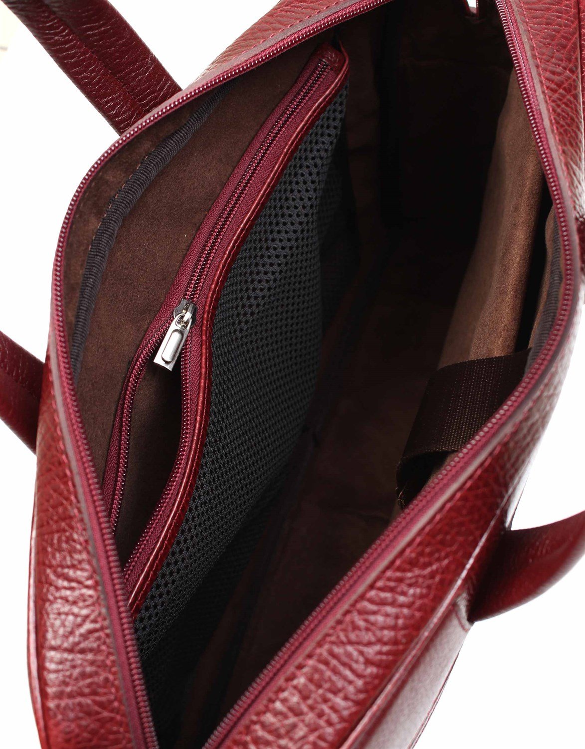 Floter Bordo - Deri Evrak Çantası 253