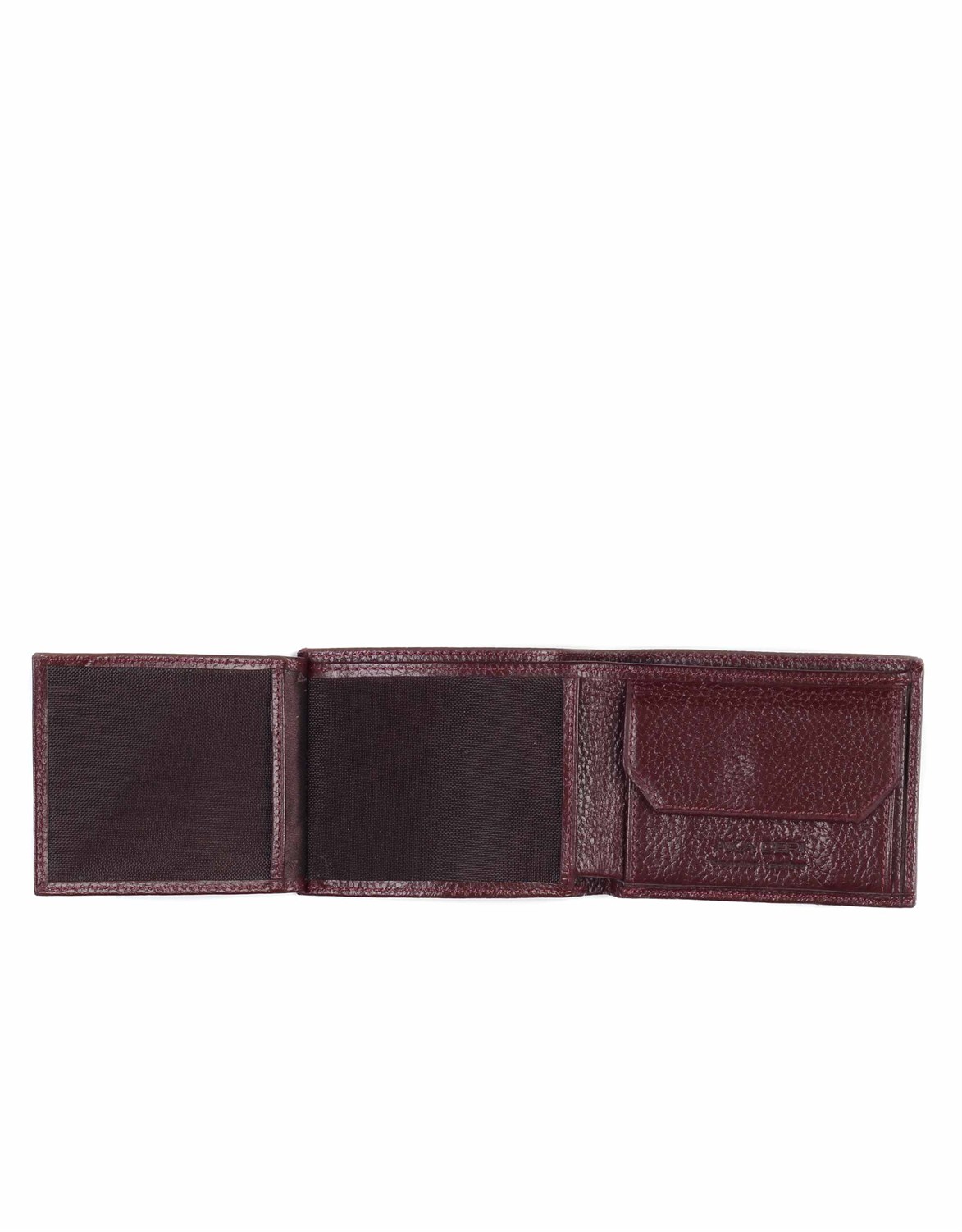 Floter Bordo - Küçük Boy Deri Erkek Cüzdanı 507