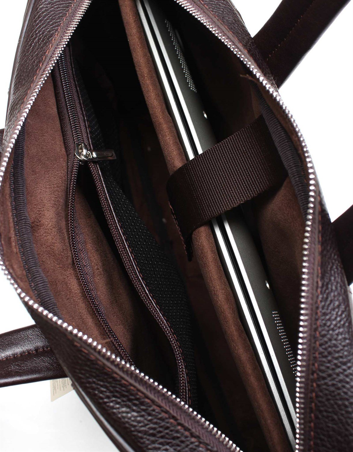 Genuine Leather Laptop Bag - 253 - 4