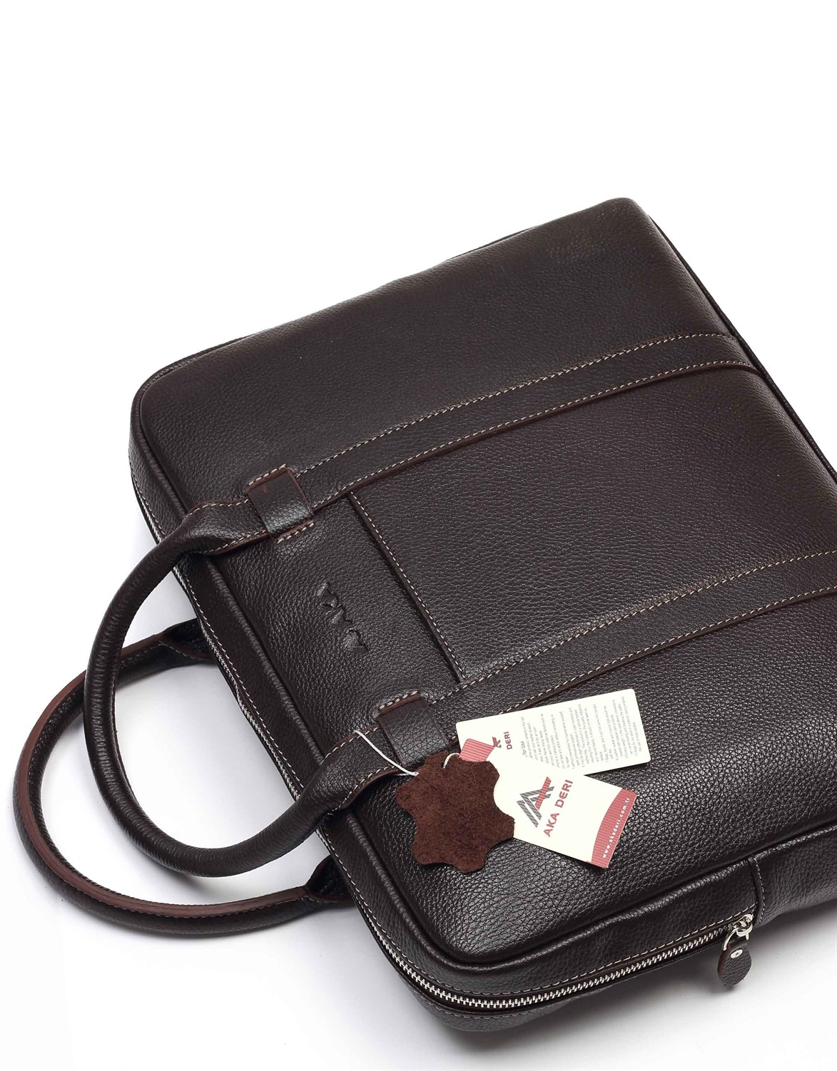 Floter Kahve - Deri Evrak Çantası 254