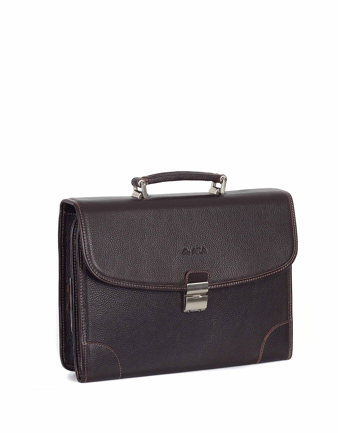 Genuine Leather Briefcase - 255 - 4