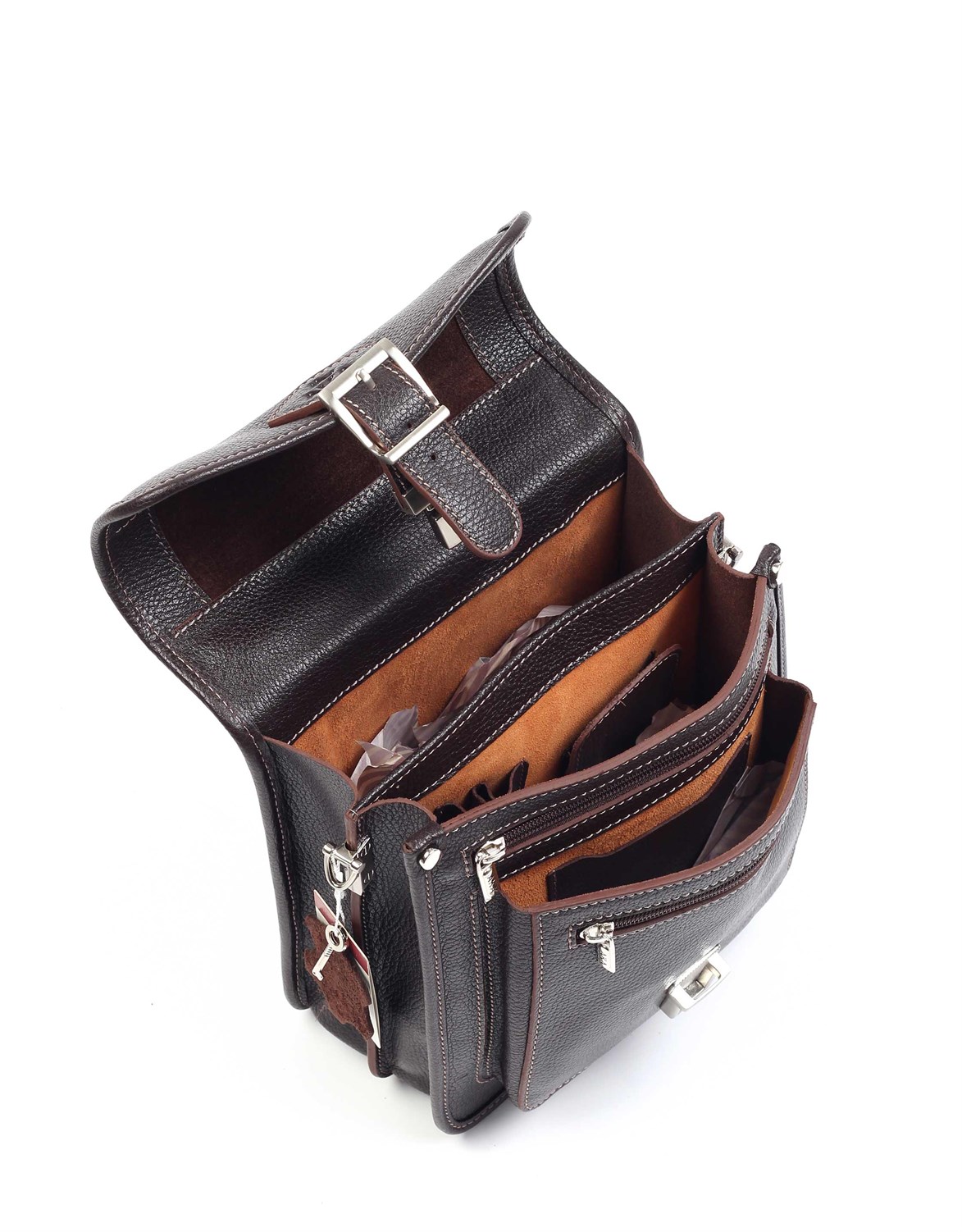 Floter Kahve - Deri Portföy Çantası 204