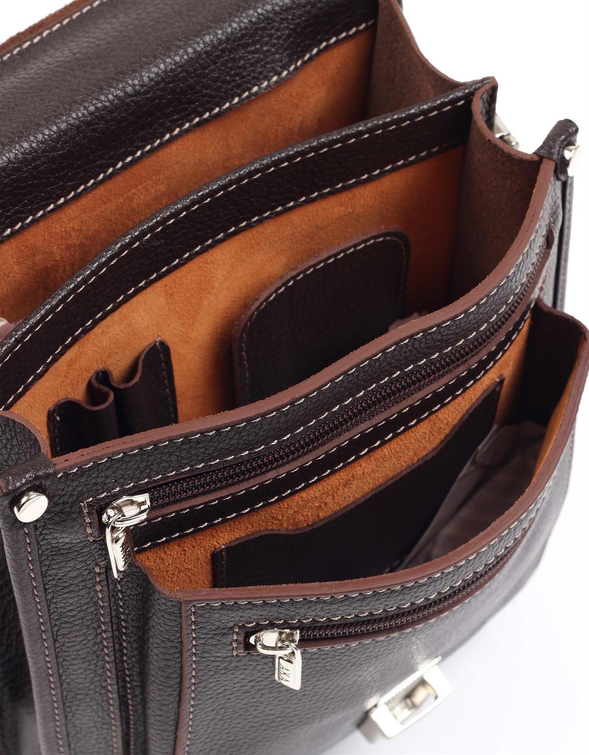 Floter Kahve - Deri Portföy Çantası 204