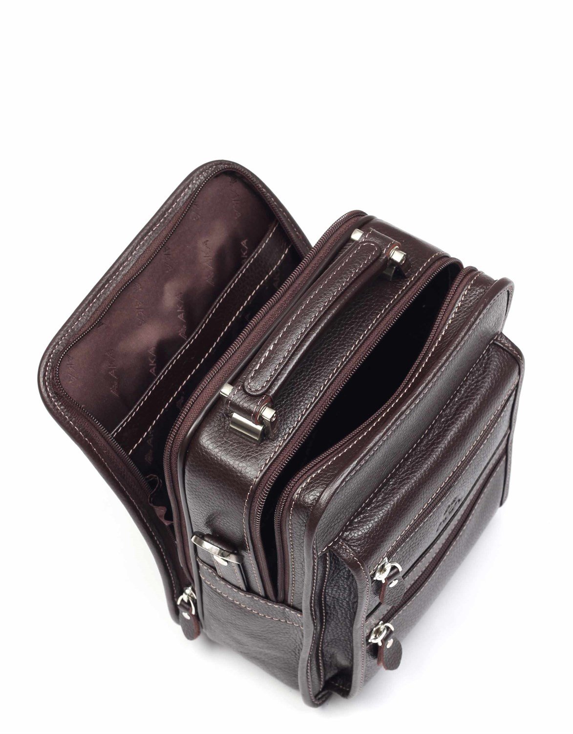 Floter Kahve - Deri Portföy Çantası 307