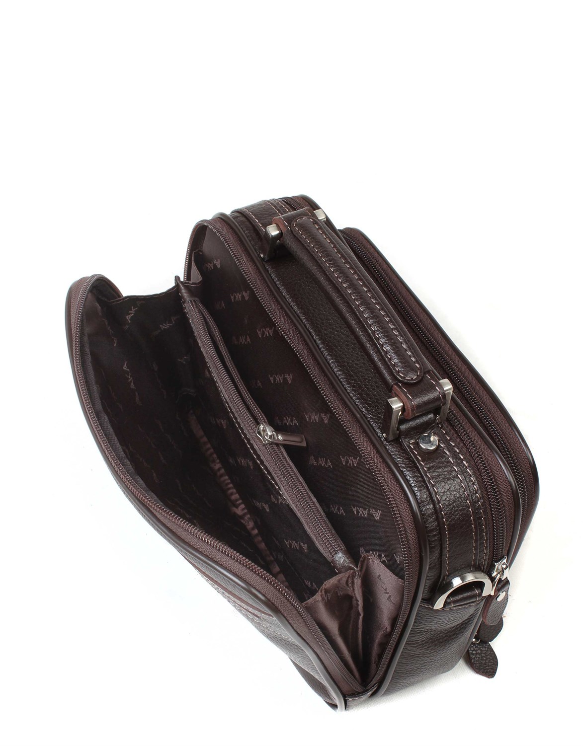 Floter Kahve - Deri Portföy Çantası 318