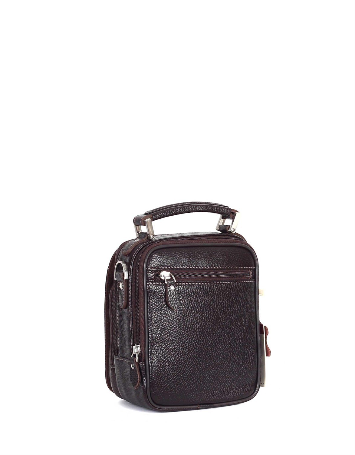Genuine Leather Portfolio Bag - 348 - 4