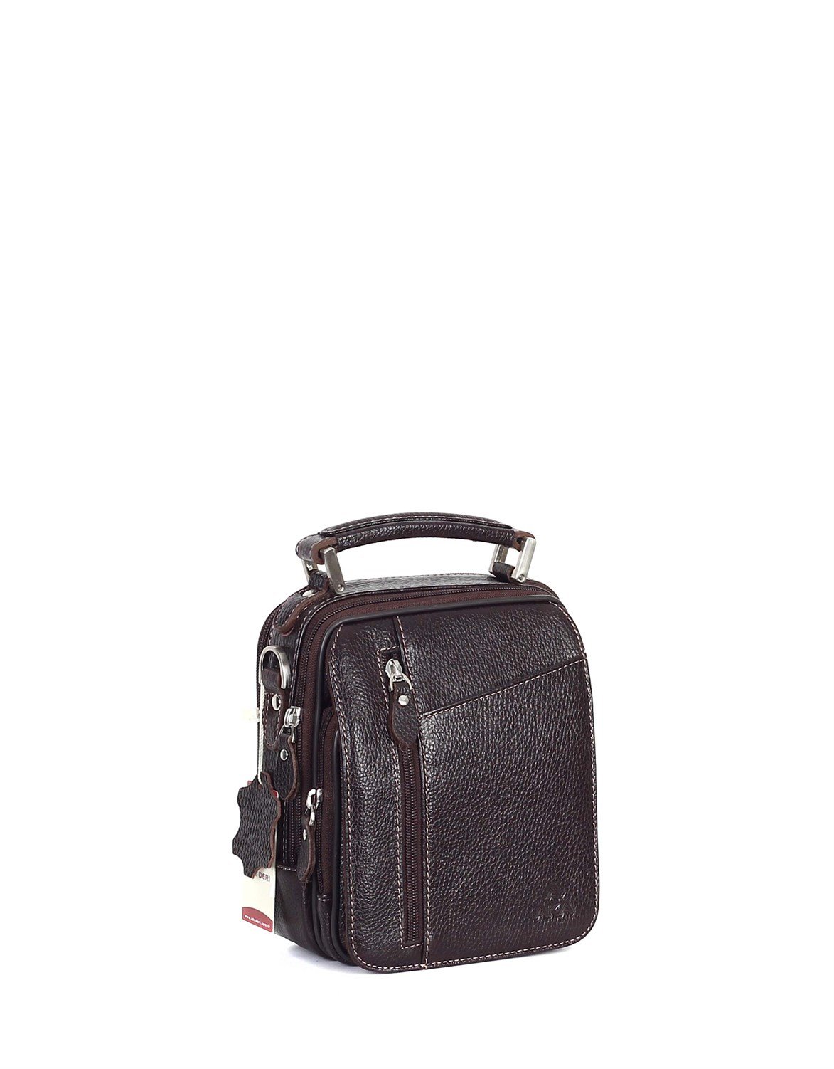 Genuine Leather Portfolio Bag - 366 - 4