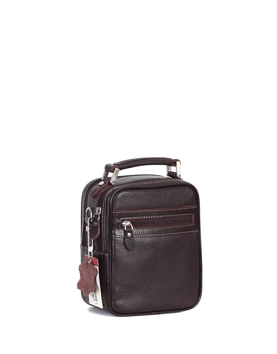 Genuine Leather Portfolio Bag - 395 - 4