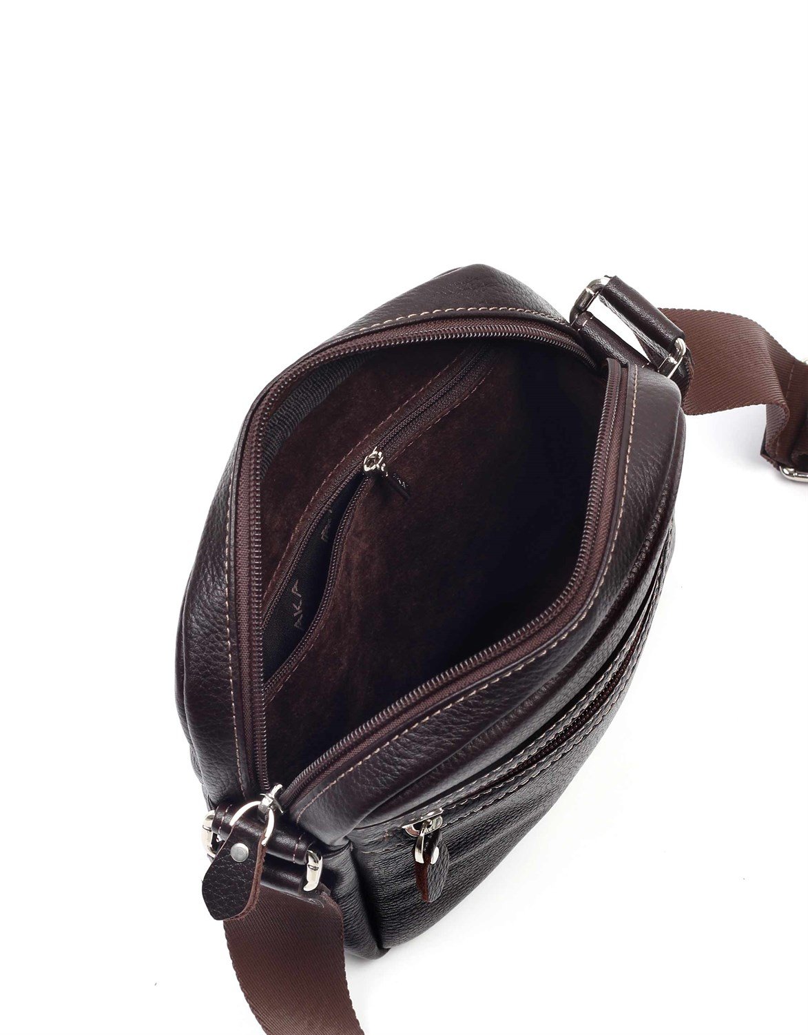 Genuine Leather Shoulder Bag - 379 - 4