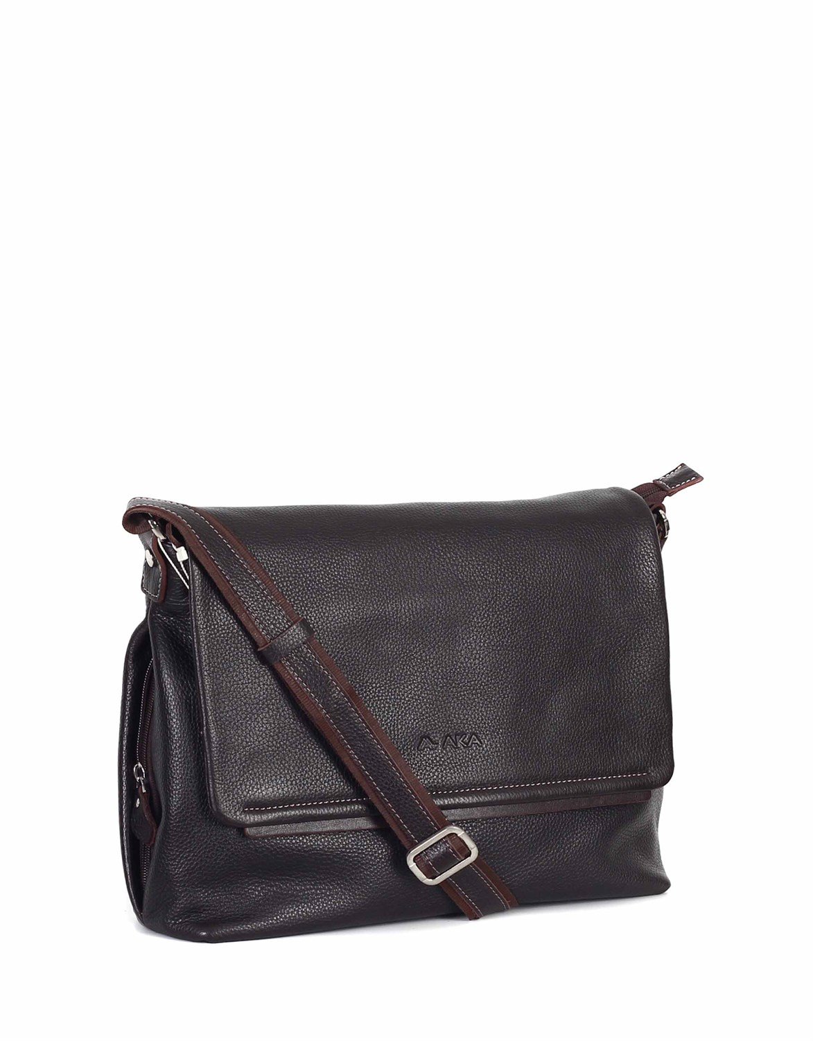Genuine Leather Shoulder Bag - 312 - 4