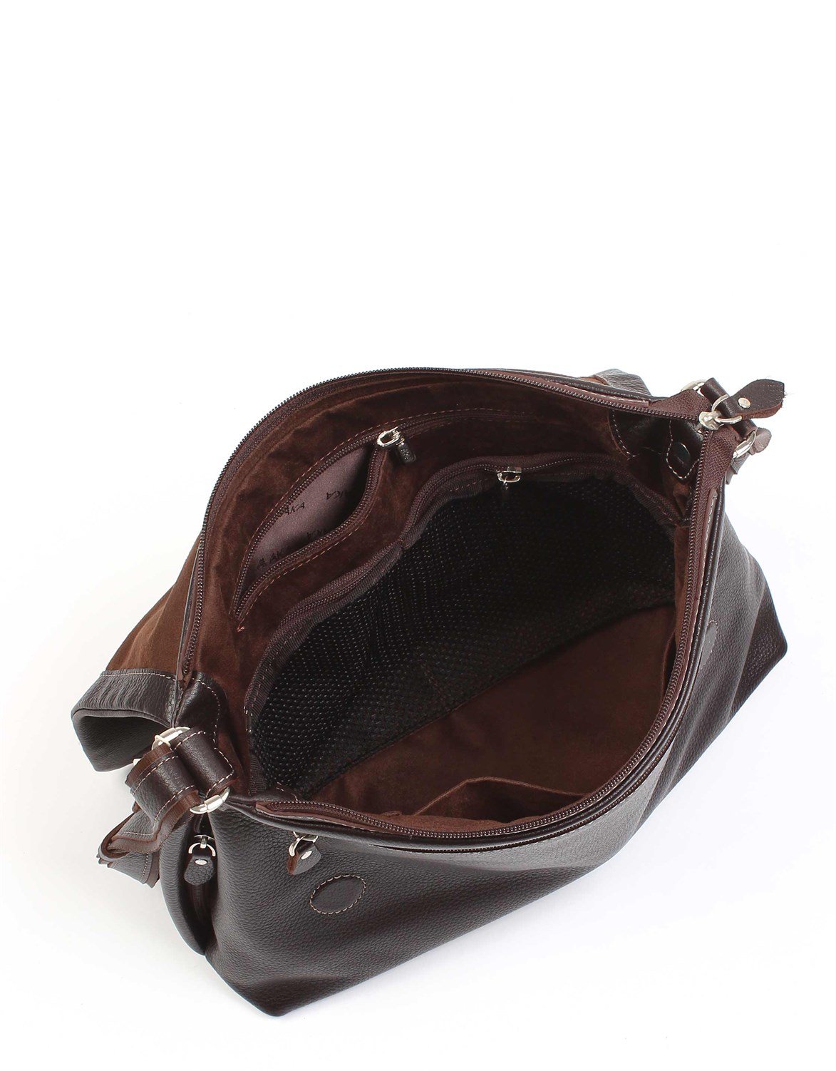 Genuine Leather Shoulder Bag - 312 - 4