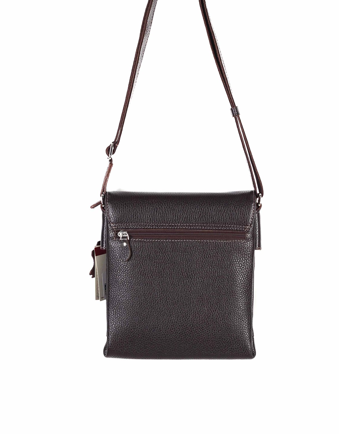 Genuine Leather Shoulder Bag - 373 - 4