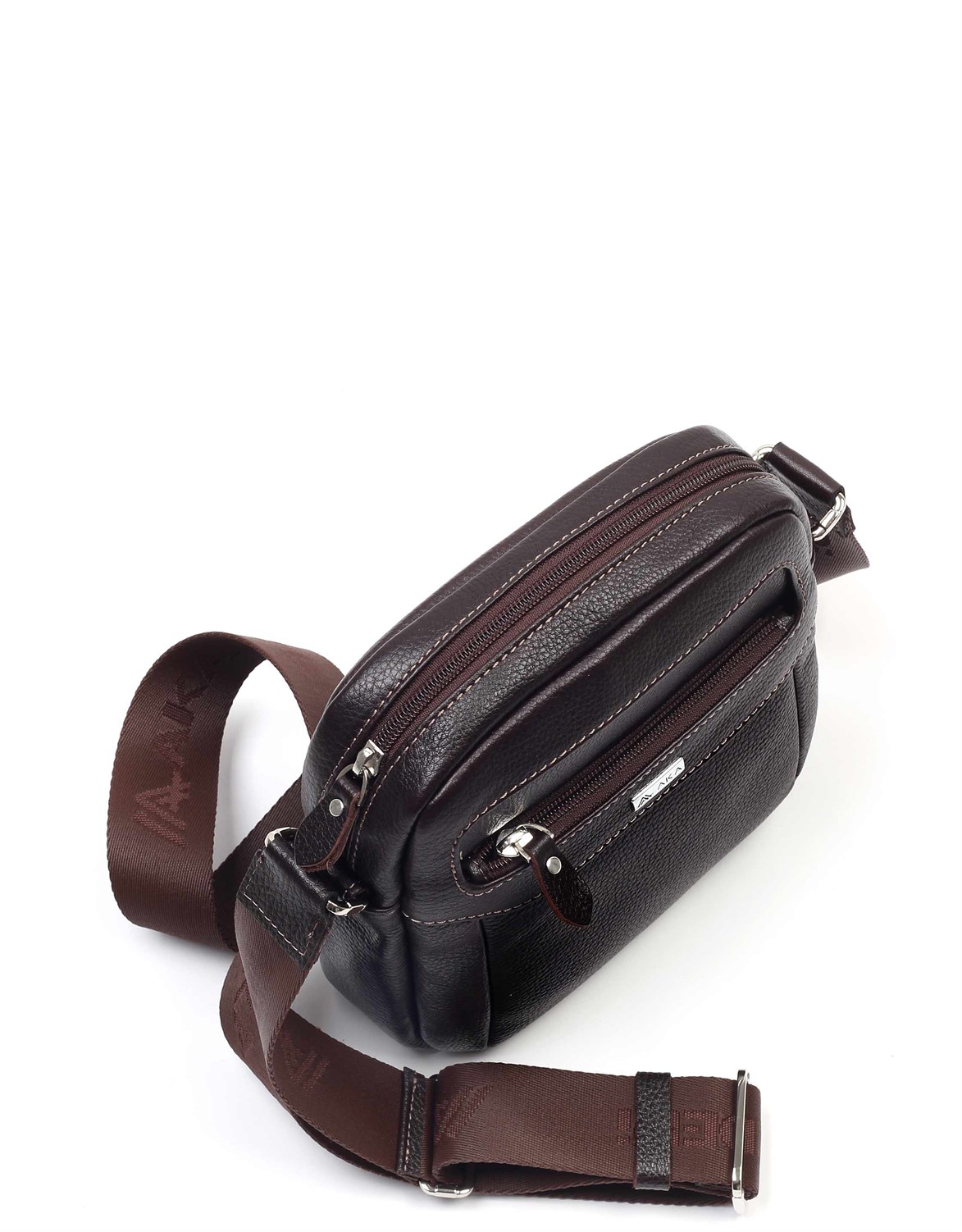 Genuine Leather Shoulder Bag - 379 - 4