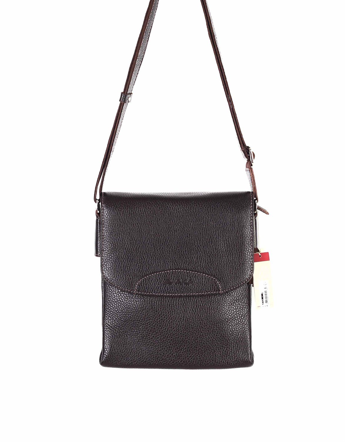 Genuine Leather Shoulder Bag - 373 - 4