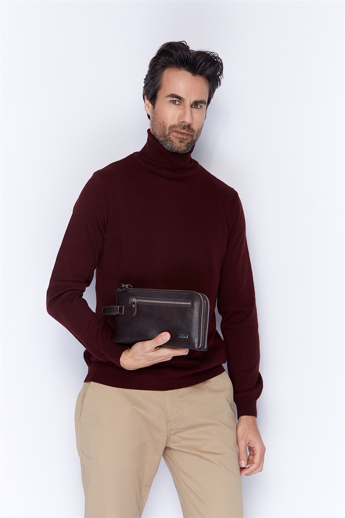 Floter Kahve -Deri El Çantası 363