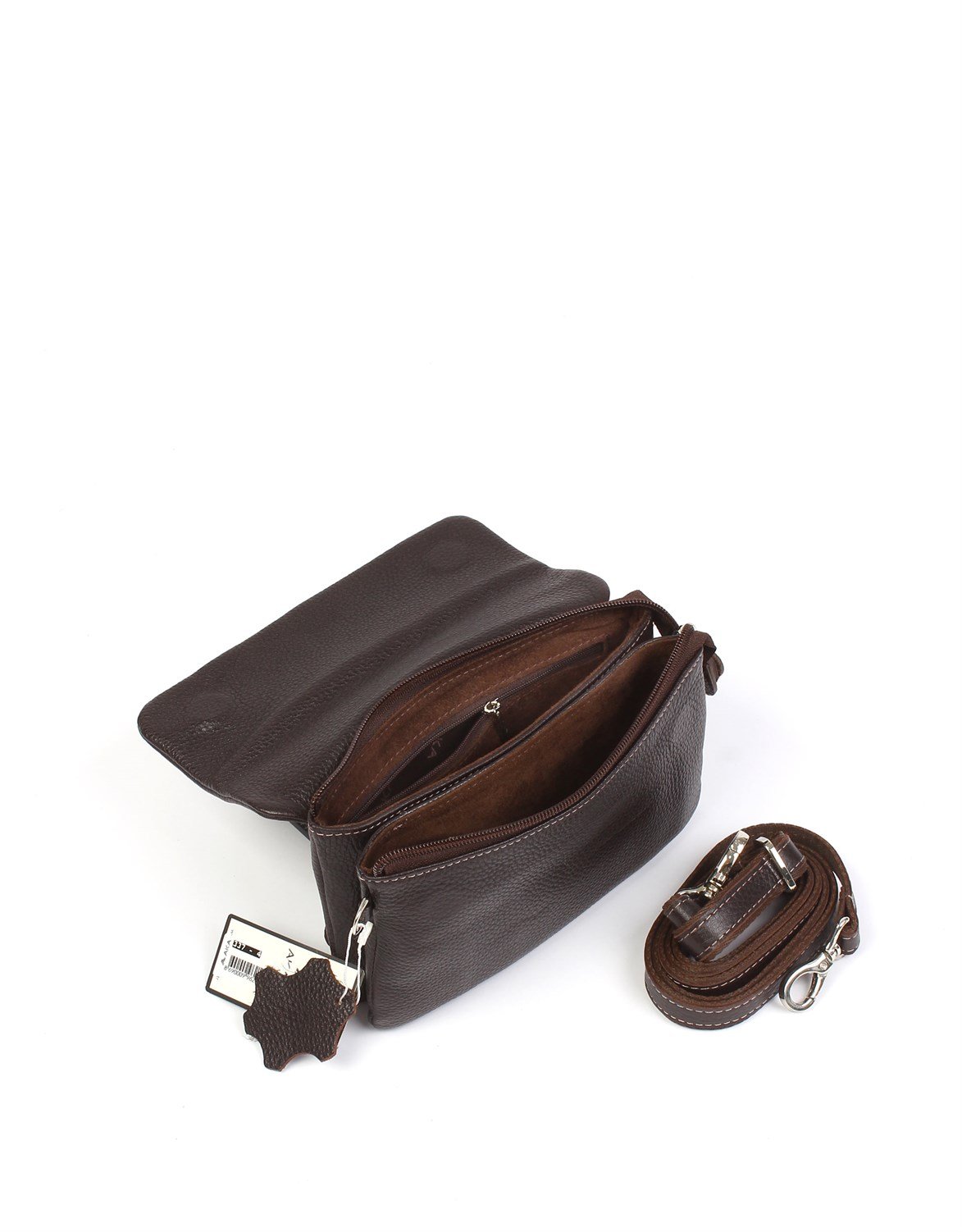 Floter Kahve - Deri El Çantası 337