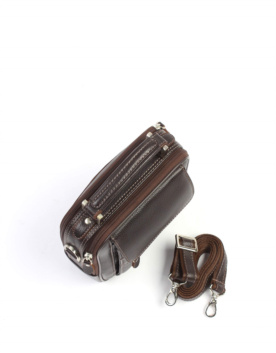 Genuine Leather Hand and Shoulder Bag 395 4