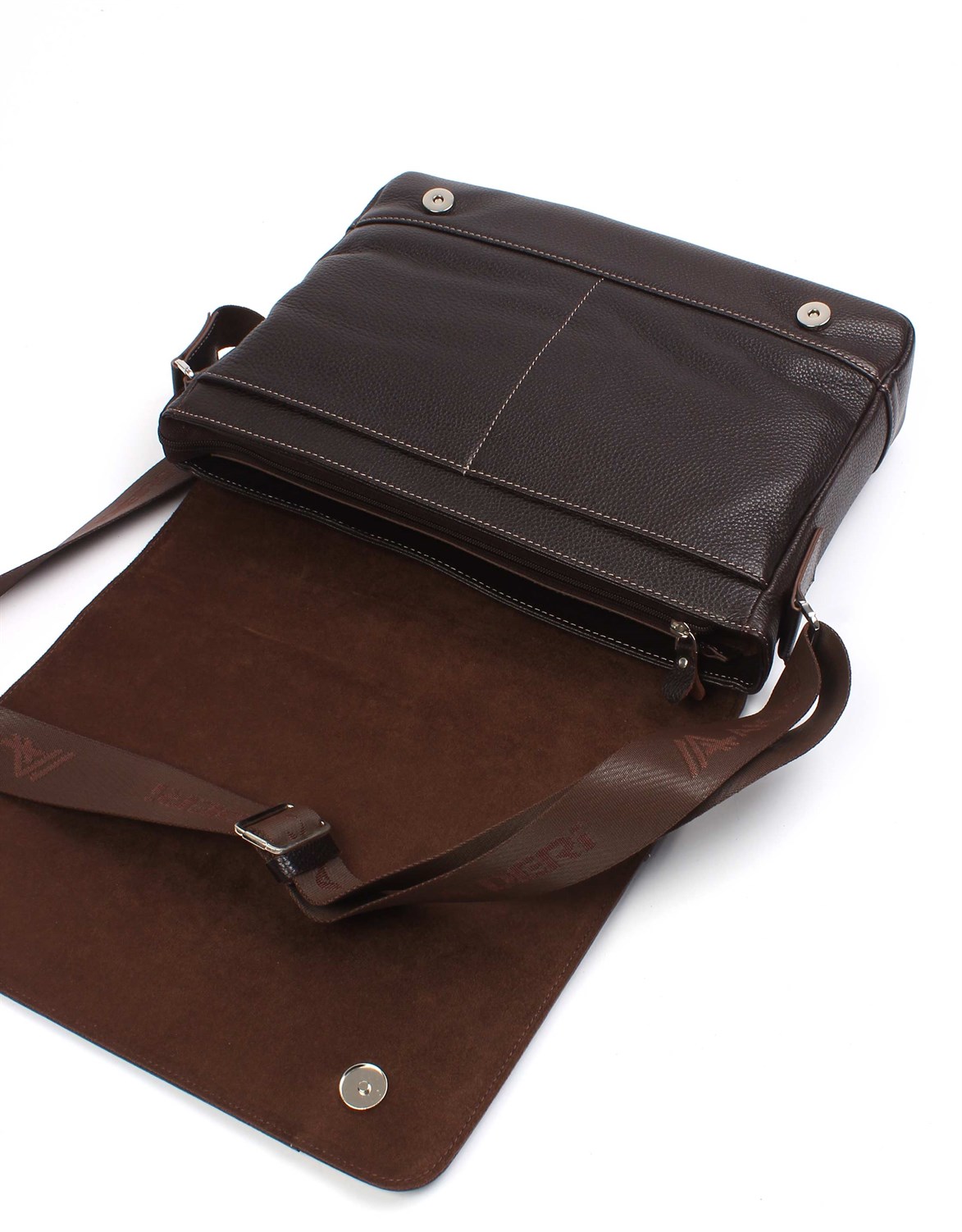 Genuine Leather Shoulder Bag - 385 - 4